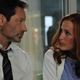 Mulder (David Duchovny) and Scully (Gillian Anderson) in the season premiere episode of The X-Files. Image: Robert Falconer/FOX